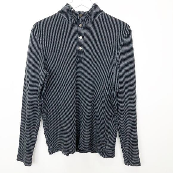 Michael Kors Striped Long Sleeve Sweater L - Picture 1 of 5